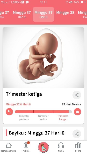 kepala belum masuk panggul
