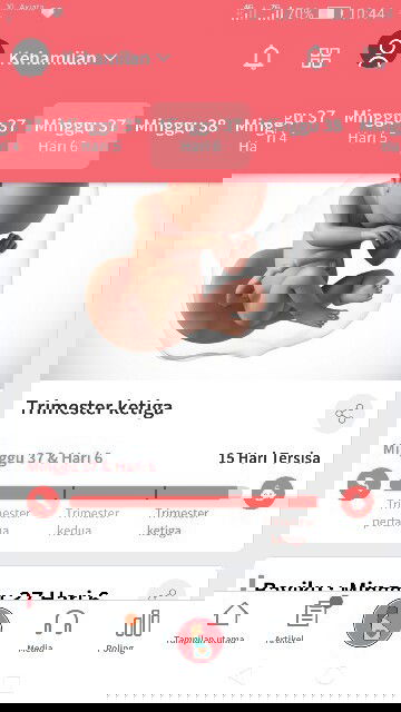 Semoga cepat lahiran