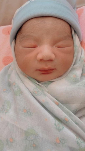 37w4d น้องได้เปิดตาดูโลกแล้วน้า🥰