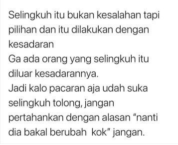 Suami hobi selingkuh