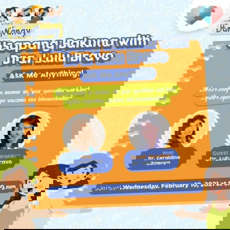 Asked anything about bakuna Facebook live