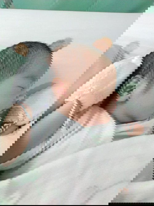 My rainbow baby 💙