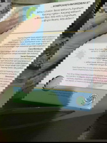 MPASI PERTAMA Pakai tepung Five Grains Organic