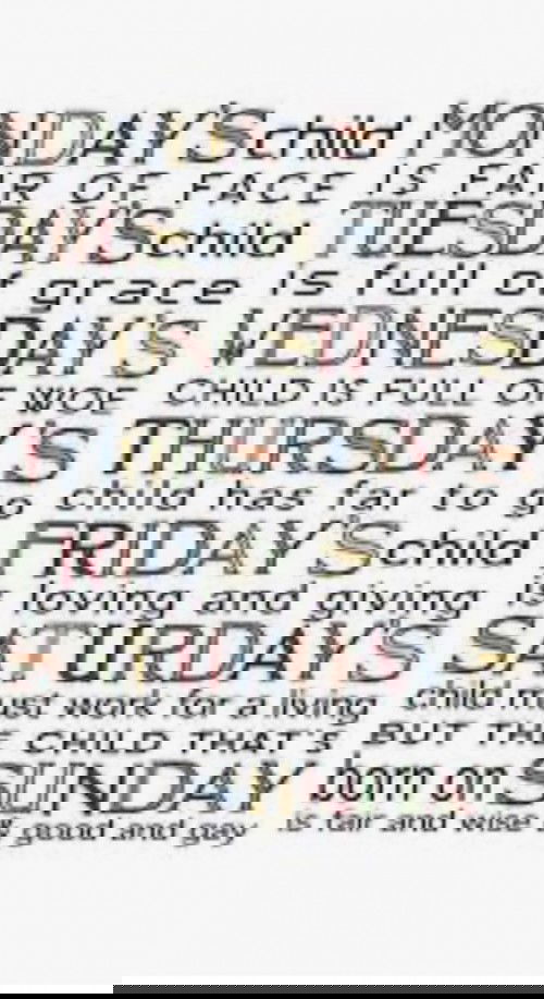 Baby’s day of birth