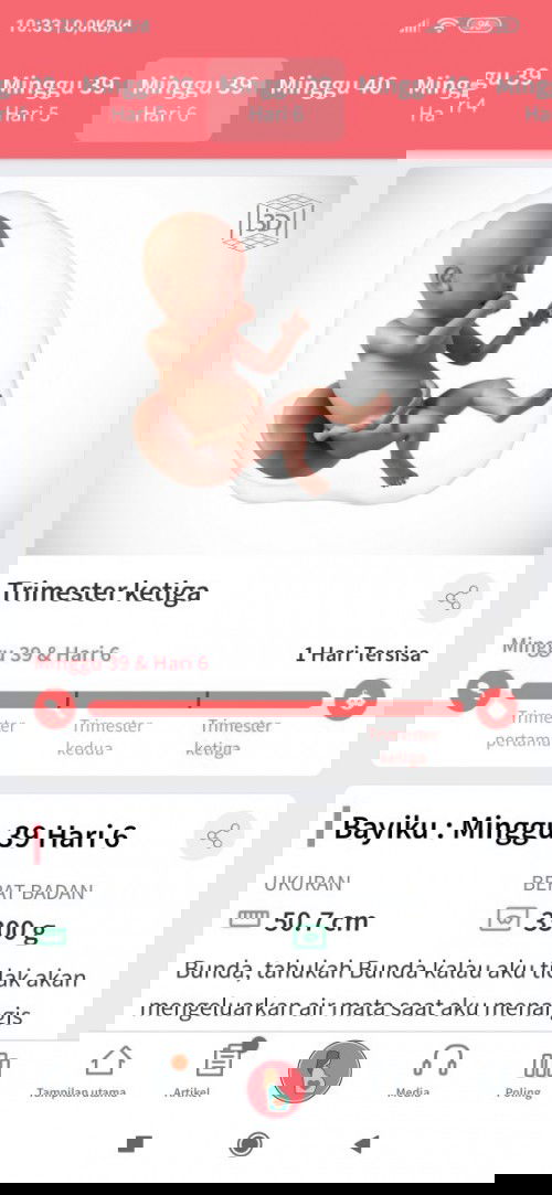 Mendambakan kehadiran buah hati tercinta secepatnya ❤️