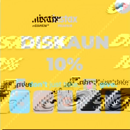 Diskaun 10% hanya untuk anda!