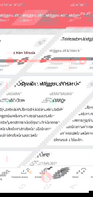 Tinggal menghitung hari