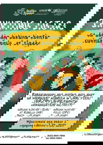 Door to Door Anti Polio Vaccine Campaign