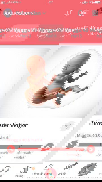 Udah lewat HPl USG bun