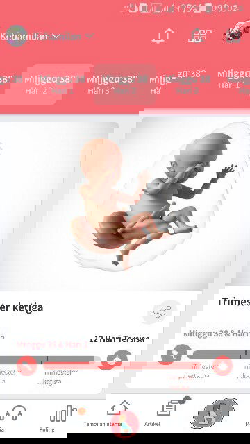 Menunggu gelombang cinta dari buah hati