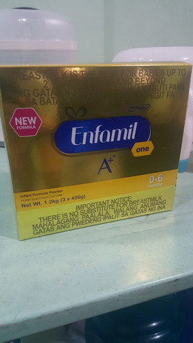 Enfamil formula.