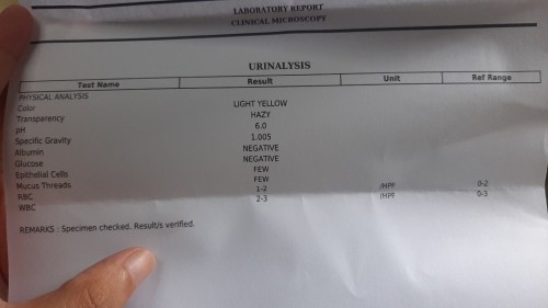 Repeat Urinalysis