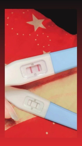 แบบนี้คือท้องแน่ๆใช่มั้ย พอดีเราไม่รู้ไม่เคยท้อง เราโหลดแอพ Flo มามันบอกว่าลูกเรา 9 สัปดาห์ 4วันแล้ว