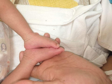 3 month old baby boy