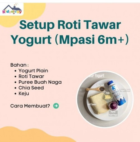 Yogurt untuk MPasi