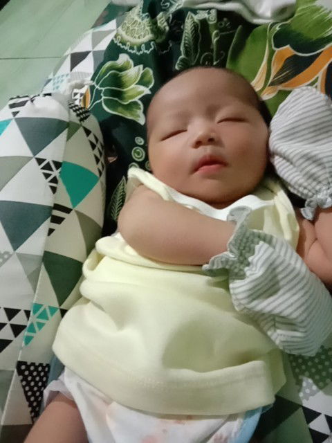 Newborn Belum di jemur