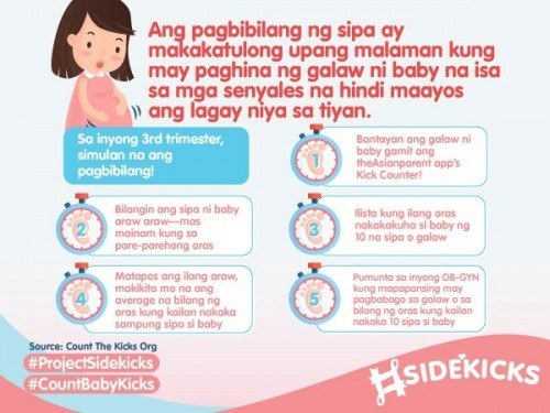 Do you count your baby's kicks?