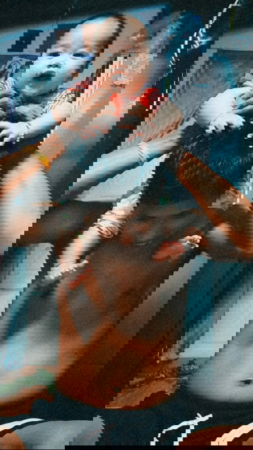 ขอดูภาพเวลาพ่อลูกอยู่ด้วยกันหน่อยจ้า