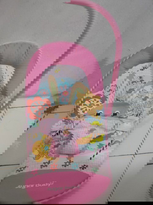 Preloved infant seat sugar baby & tas diaper new