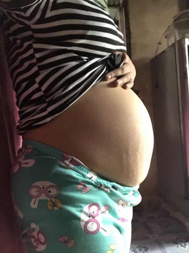 7 MONTHS PREGNANT