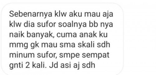 bayi gemuk karna sufor??? mitooss!!!