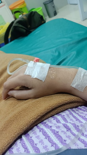 Flek yg akhirnya harus d kuret