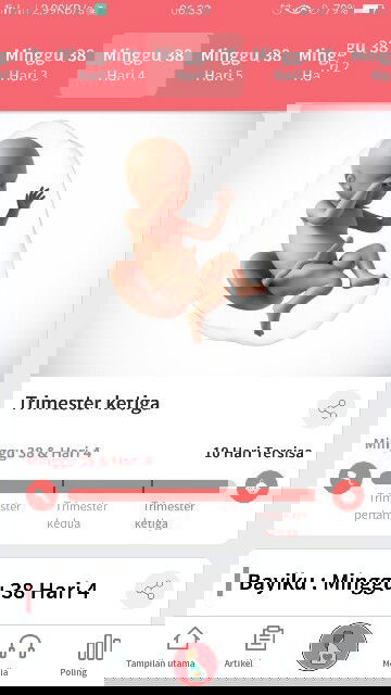 Menunggu sinyal dari bayi
