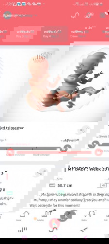 2CM NO SIGN OF LABOR