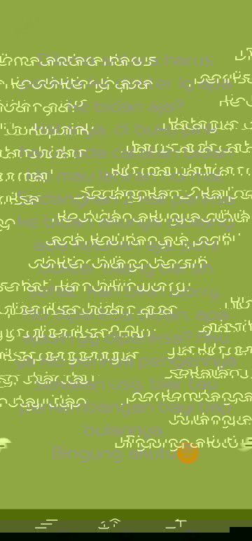 Minta pendapat bun..