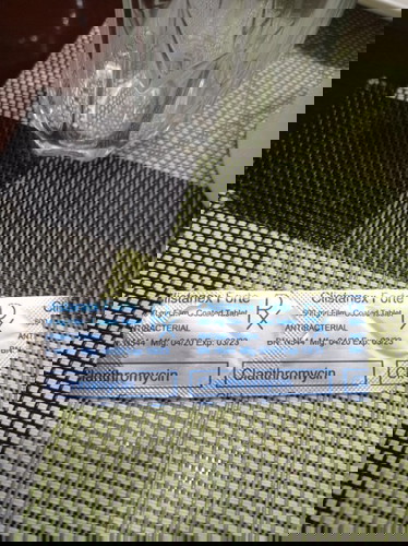 CLARITHROMYCIN CLISTANEX FORTE