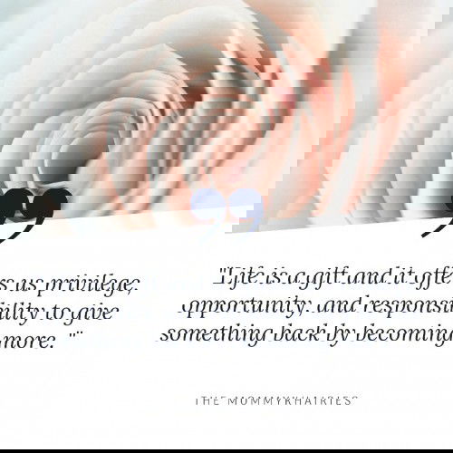 Never ever get tired of being a mom. Struggling but you can do it. Trust God.God bless you mommy ❤🙏