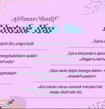 Yuk.. bilang sama diri kita..