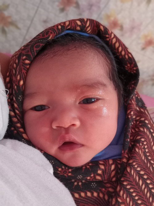 Launching my baby girls di usia kandungan 40 week