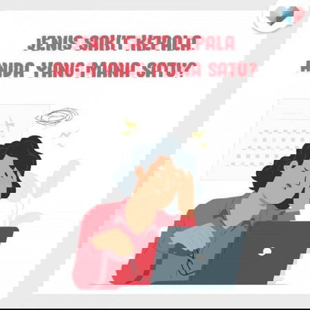 Selalu sakit kepala di bahagian mana ya?