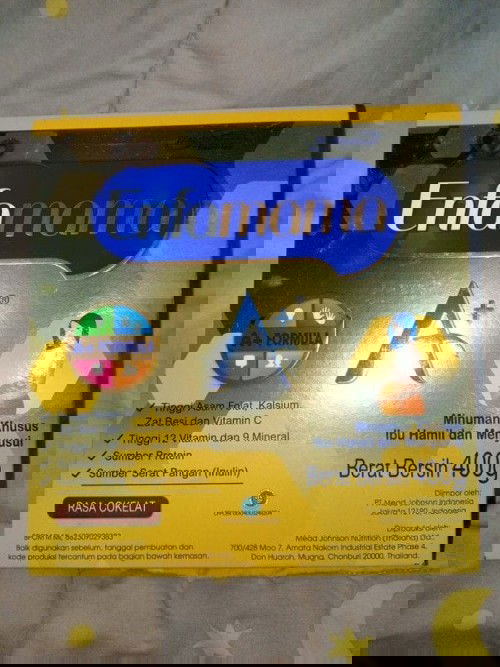 Punya enfamama rasa coklat masih ada sekitaran 8 dus.. lupa ga ke check tanggal ..  exp 20 maret