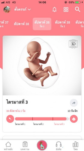 38w+1 day ยังเงียบยุเลยจ้า