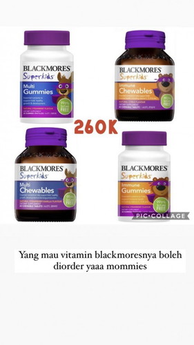 Vitamin blackmores anak
