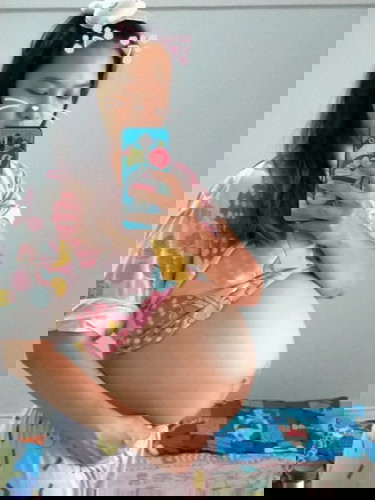 ท้องหกเดือนรู้สึกลูกดิ้นตรงจิมิต่ำไปมั้ยคะ