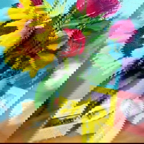 SKL my DIY flower vase