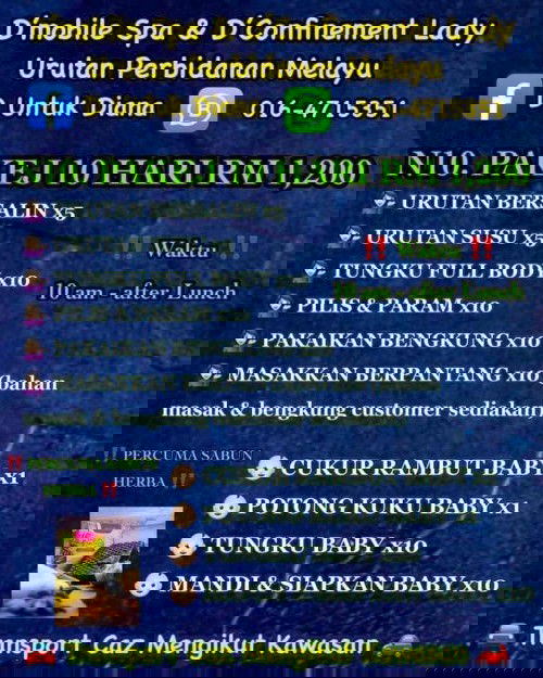 CL PENANG / CONFINEMENT LADY / BIDAN PANTANG