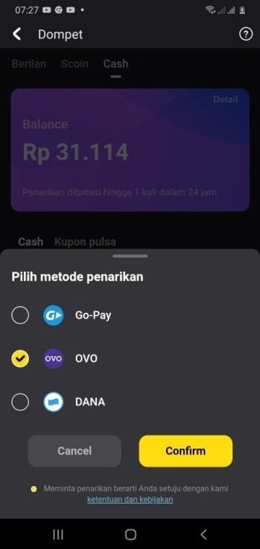 Dapet uang modal nonton 🤤