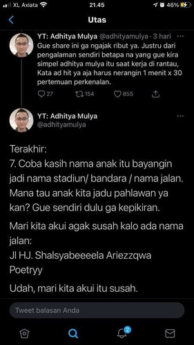 TIPS KASIH NAMA ANAK/NAMAIN ANAK