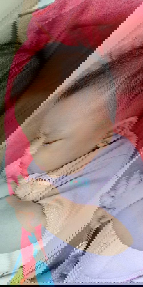 Alhamdulillah adek dah  sembuh dr diare