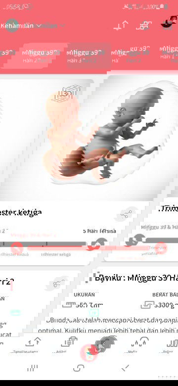 kontraksi atau sakit perut biasa?