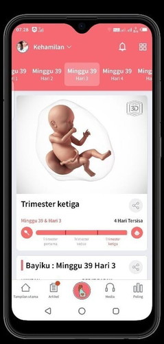 Hpl february tp belom ada tanda2 kontraksi..