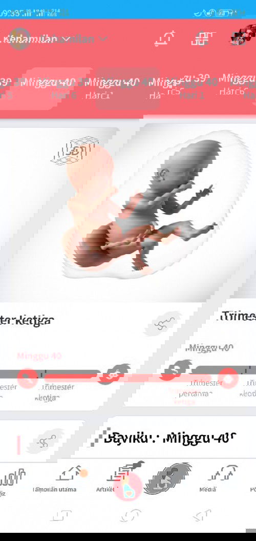 Udah lewat HPl tp dede masih anteng" aj😣😣