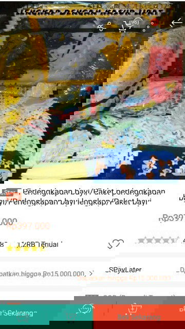 Persiapan perlengkapan bayi