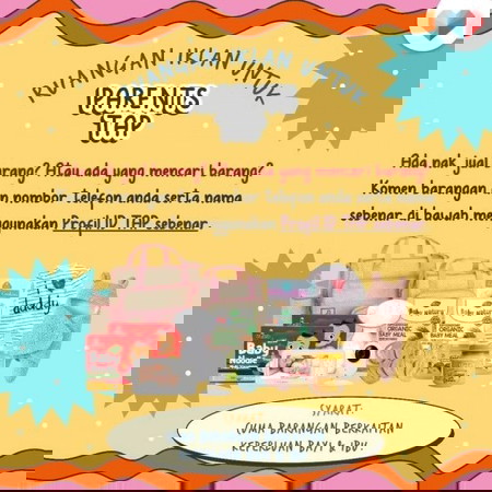 Ruangan Iklan untuk Parents TAP!