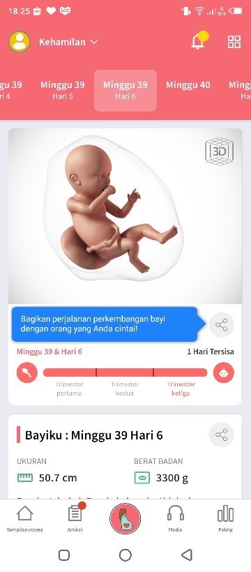 Pembukaan 1 dari tgl 20 feb belum ngrasain kontraksi lagi
