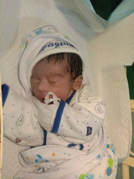 My Rainbow Baby 💙😍